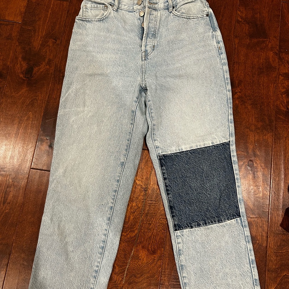 Pacsun patch jeans
